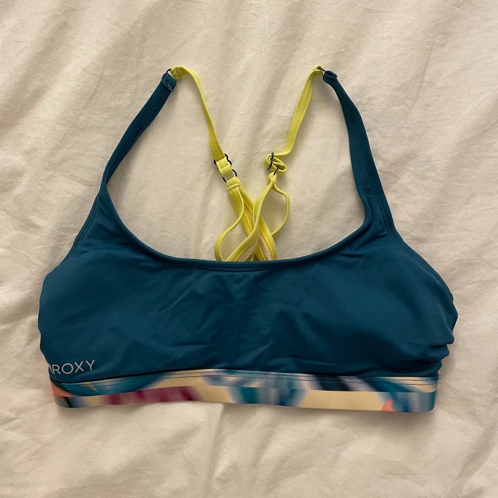 (Sm) Roxy Sand To Sea Athletic Bikini Top